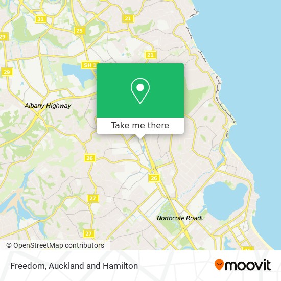 Freedom map