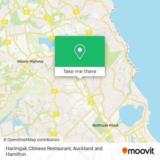 Harimgak Chinese Restaurant map