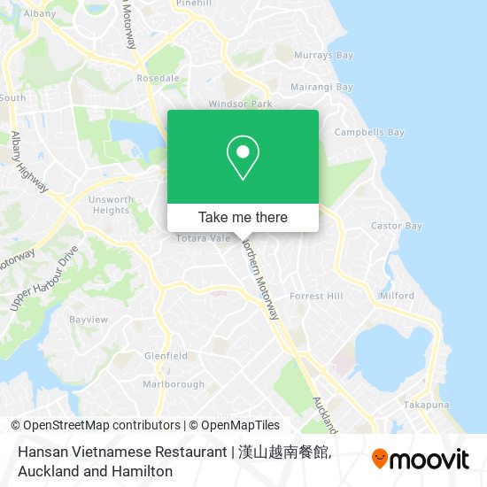 Hansan Vietnamese Restaurant | 漢山越南餐館 map