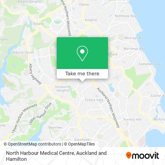 North Harbour Medical Centre map