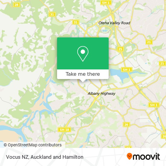 Vocus NZ map