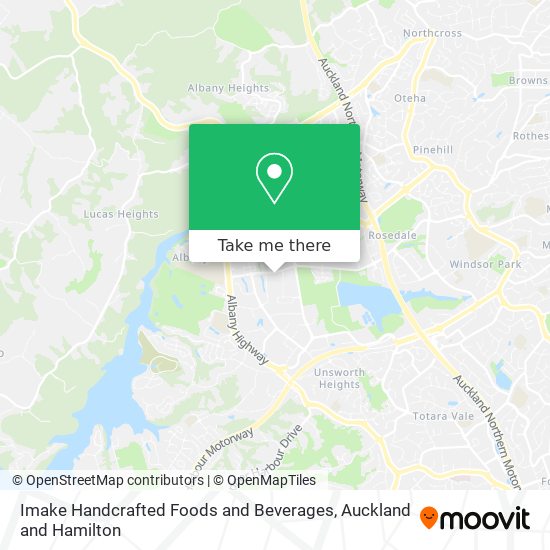 Imake Handcrafted Foods and Beverages map
