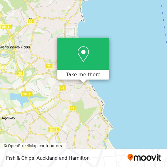 Fish & Chips map