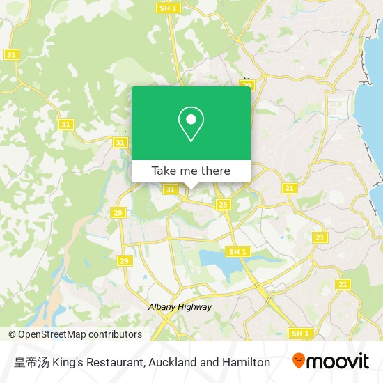 皇帝汤 King's Restaurant map