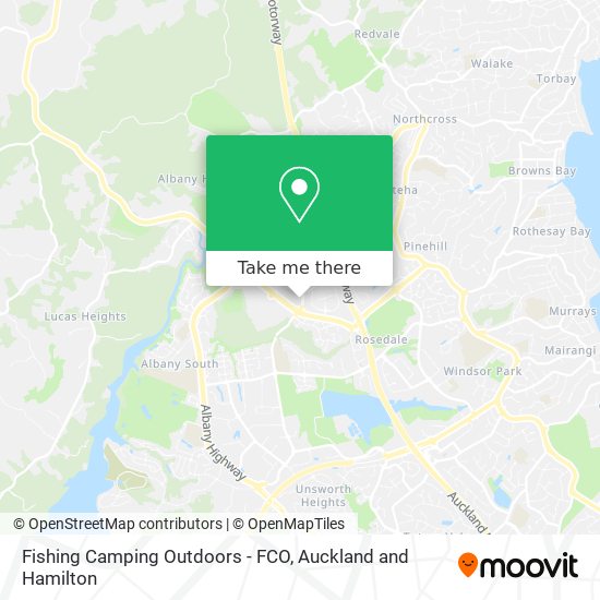 Fishing Camping Outdoors - FCO地图