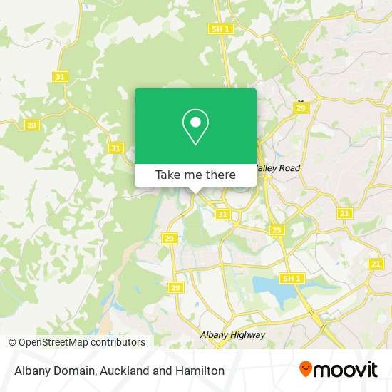 Albany Domain地图