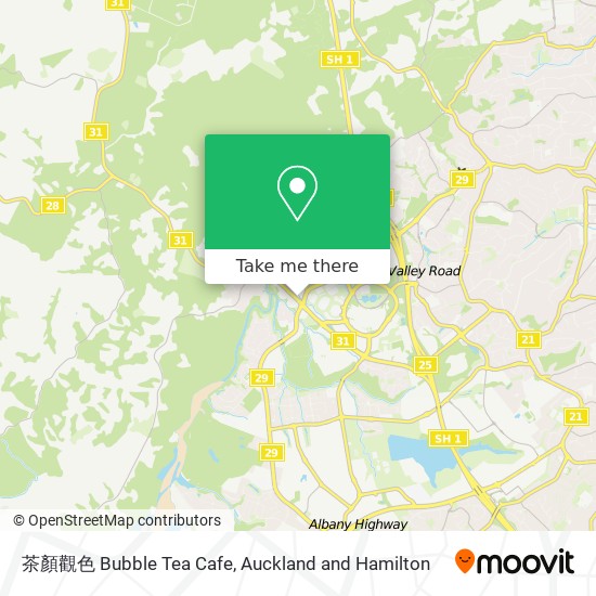 茶顏觀色 Bubble Tea Cafe map