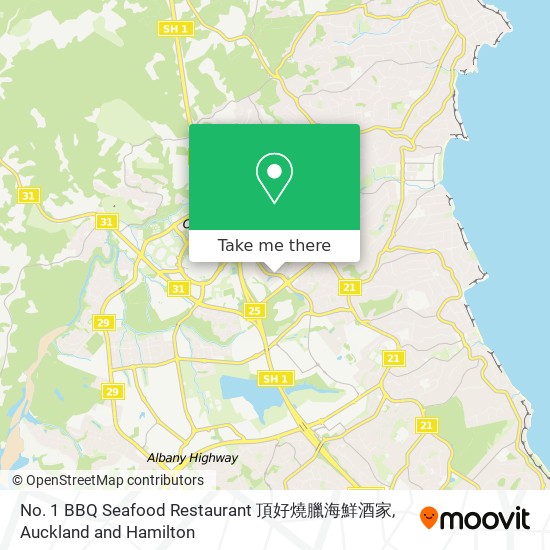 No. 1 BBQ Seafood Restaurant 頂好燒臘海鮮酒家 map