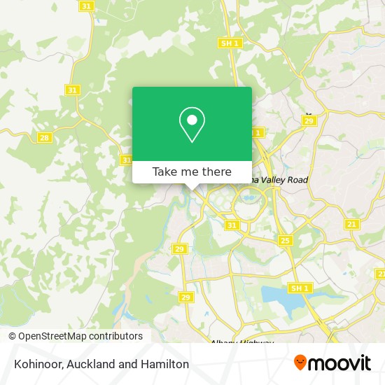 Kohinoor map