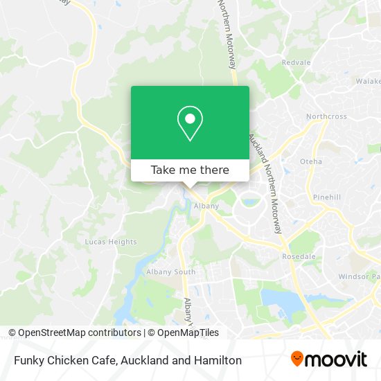 Funky Chicken Cafe map