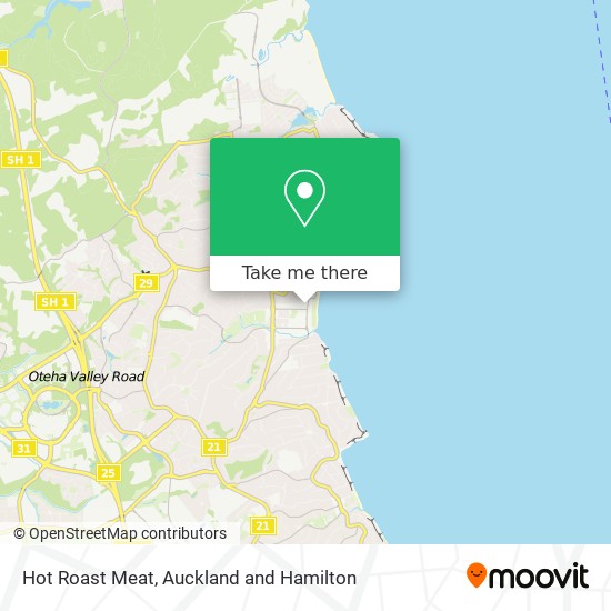 Hot Roast Meat map