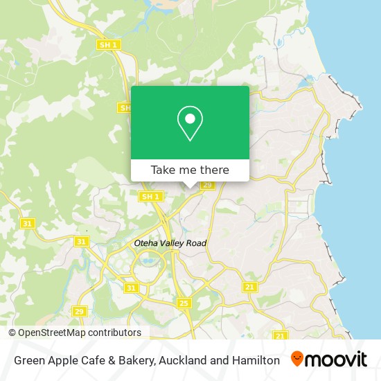 Green Apple Cafe & Bakery map