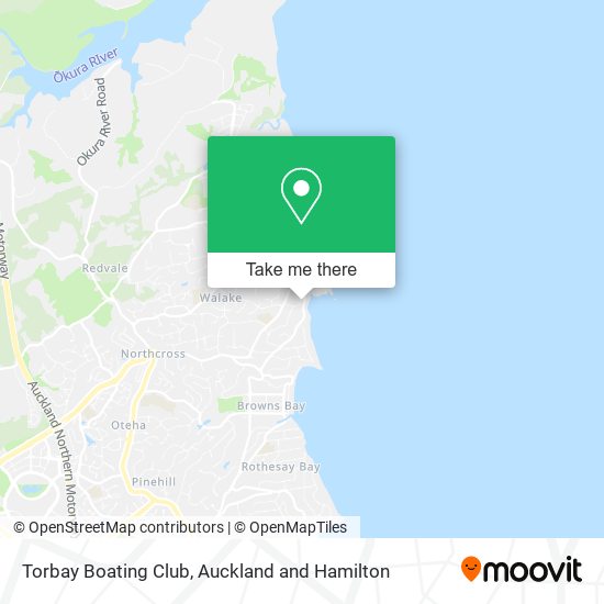 Torbay Boating Club map
