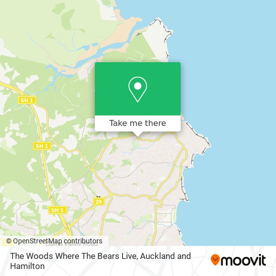 The Woods Where The Bears Live map