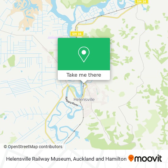 Helensville Railway Museum map