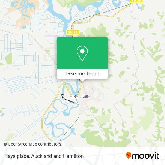 fays place map