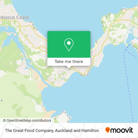 The Great Food Company map