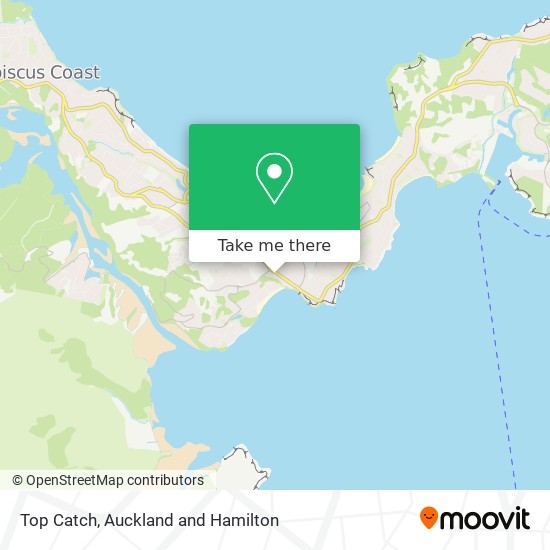 Top Catch map