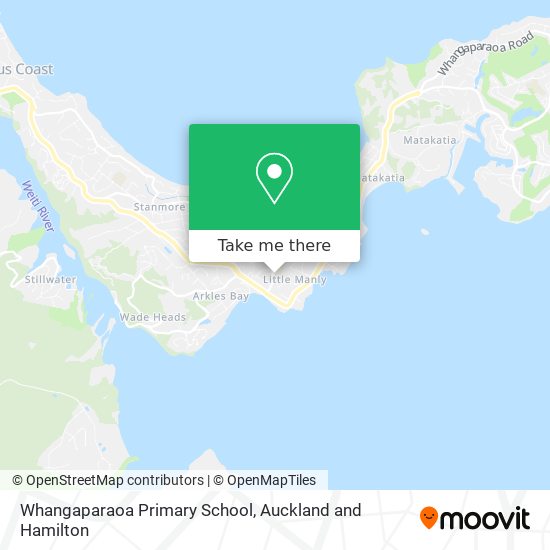 Whangaparaoa Primary School map