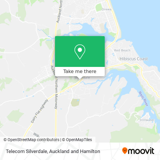 Telecom Silverdale map
