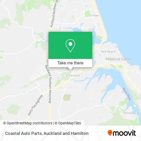 Coastal Auto Parts map
