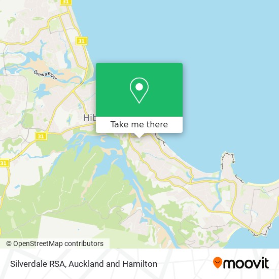 Silverdale RSA map