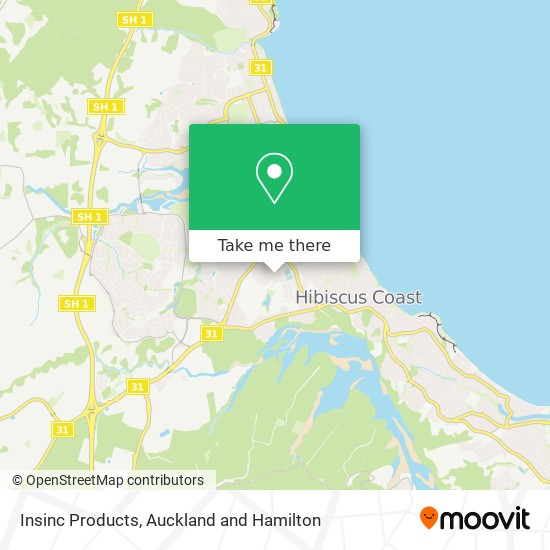 Insinc Products map