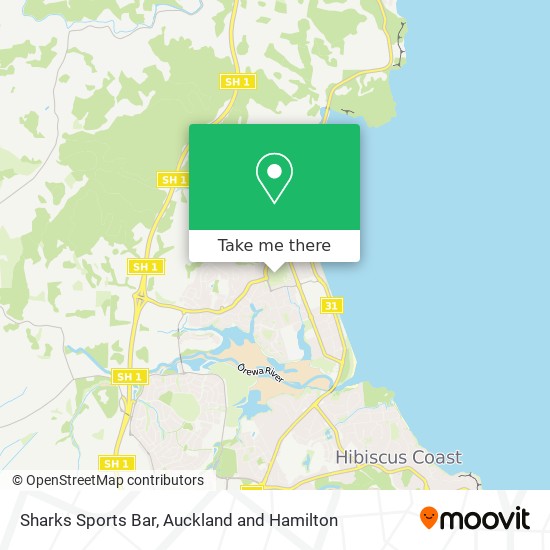 Sharks Sports Bar地图