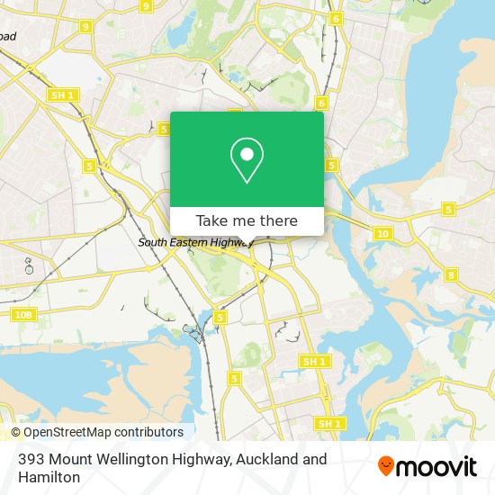 393 Mount Wellington Highway地图