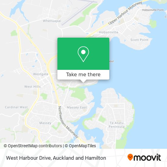 West Harbour Drive map