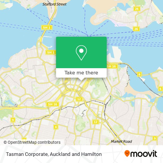 Tasman Corporate map