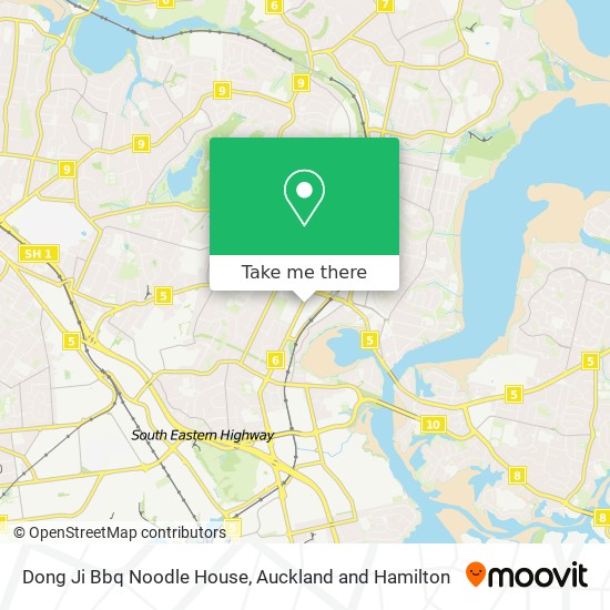 Dong Ji Bbq Noodle House地图
