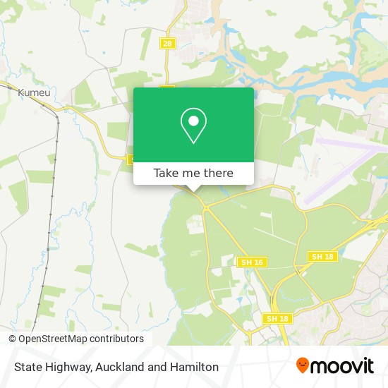 State Highway map