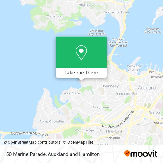 50 Marine Parade map