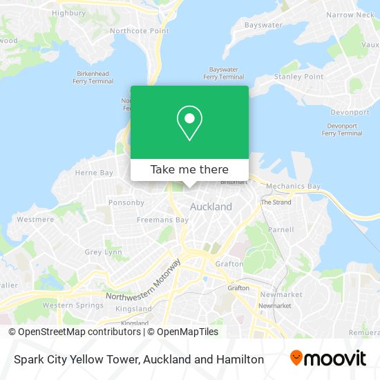 Spark City Yellow Tower map