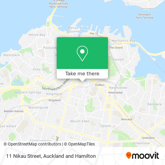 11 Nikau Street map