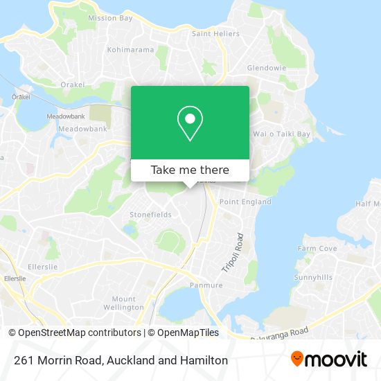 261 Morrin Road map