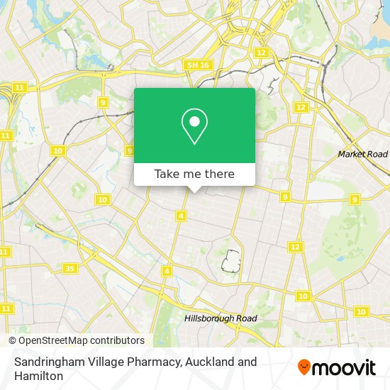 Sandringham Village Pharmacy map