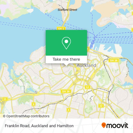 Franklin Road map