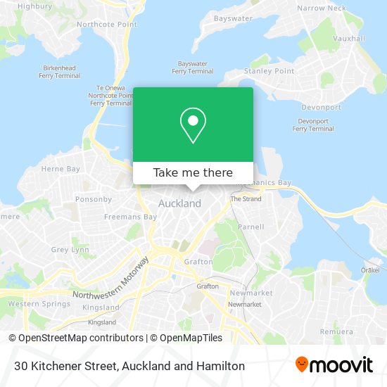 30 Kitchener Street map