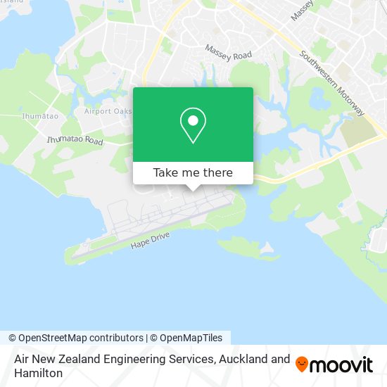 Air New Zealand Engineering Services map