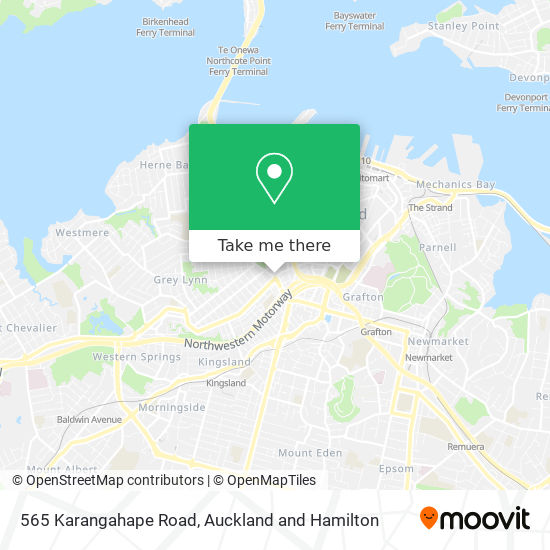 565 Karangahape Road地图