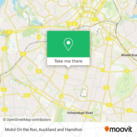 Mobil On the Run map