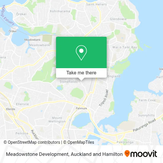 Meadowstone Development map