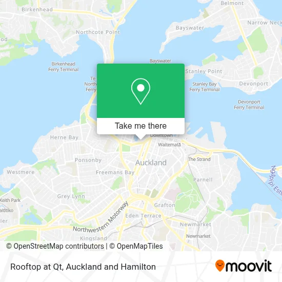 Rooftop at Qt map