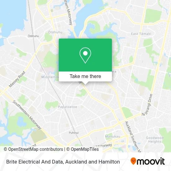 Brite Electrical And Data map