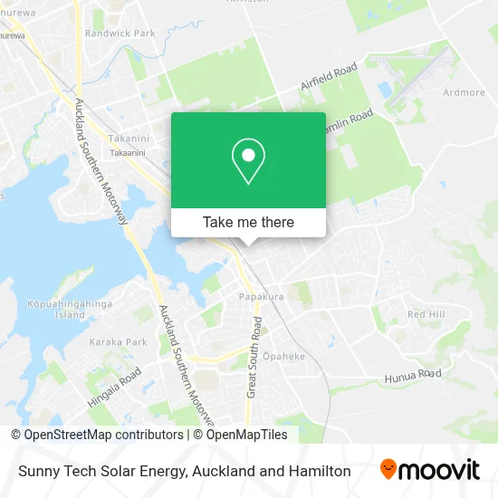Sunny Tech Solar Energy map