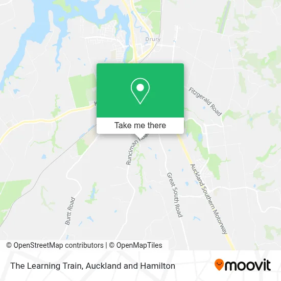 The Learning Train map