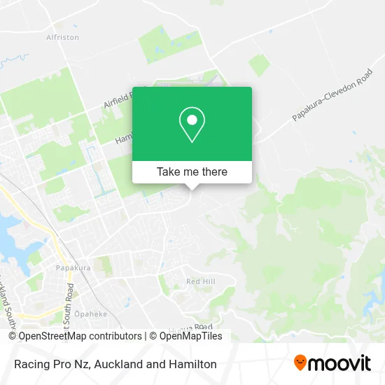 Racing Pro Nz map