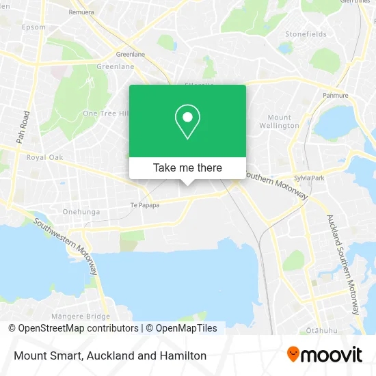 Mount Smart map